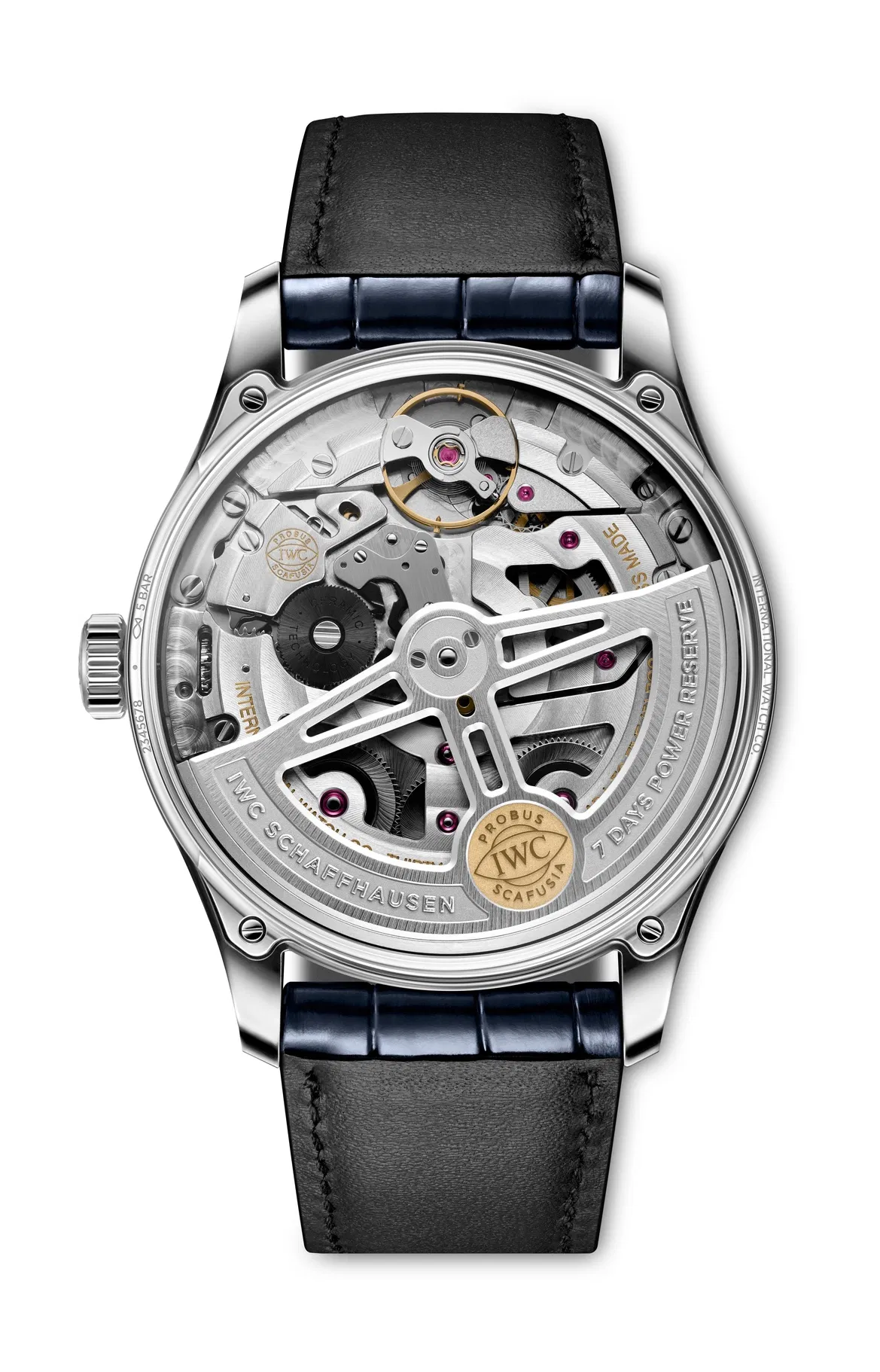 IWC Schaffhausen Portugieser automatic 42 silver moon iw501702