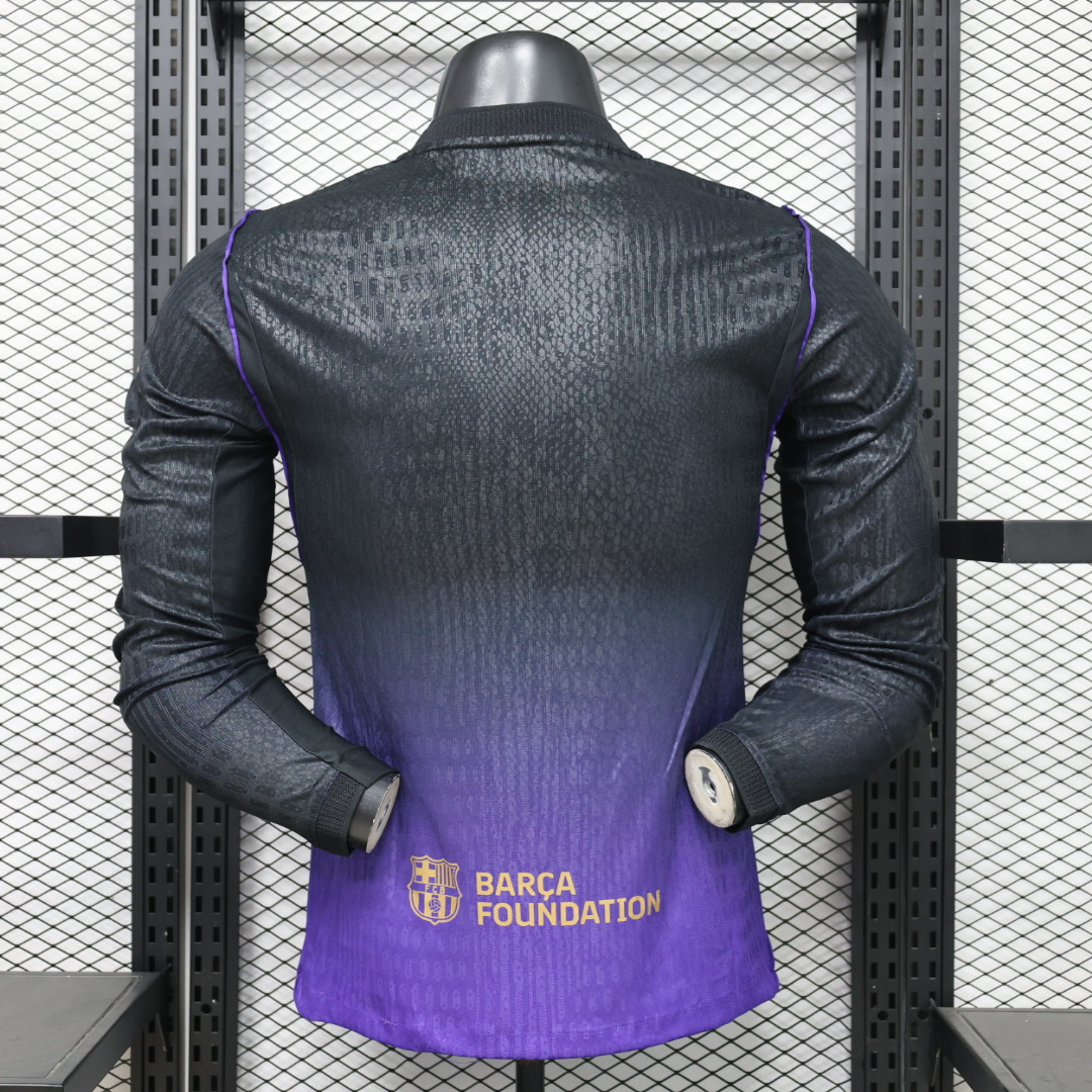2026/2027 Barcelona Third Long Sleeve Football Shirt (Player Version)