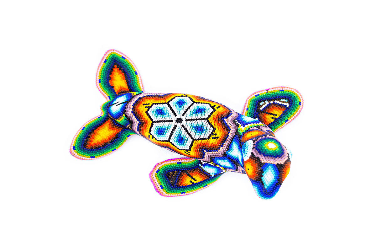 Foca - Obra de Arte Huichol