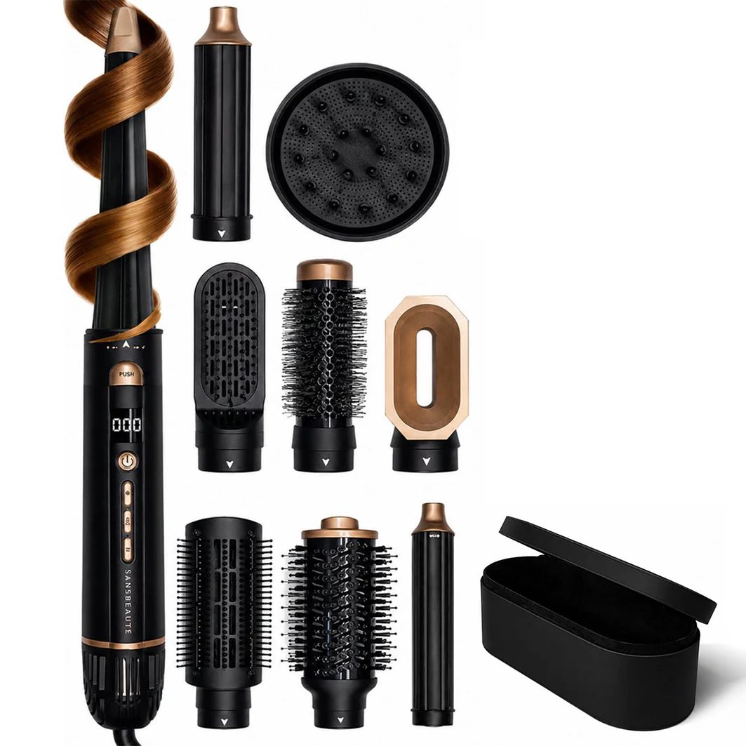 9-in-1 Airstyler mit Diffusor und Aufbewahrungsbox – Multistyler