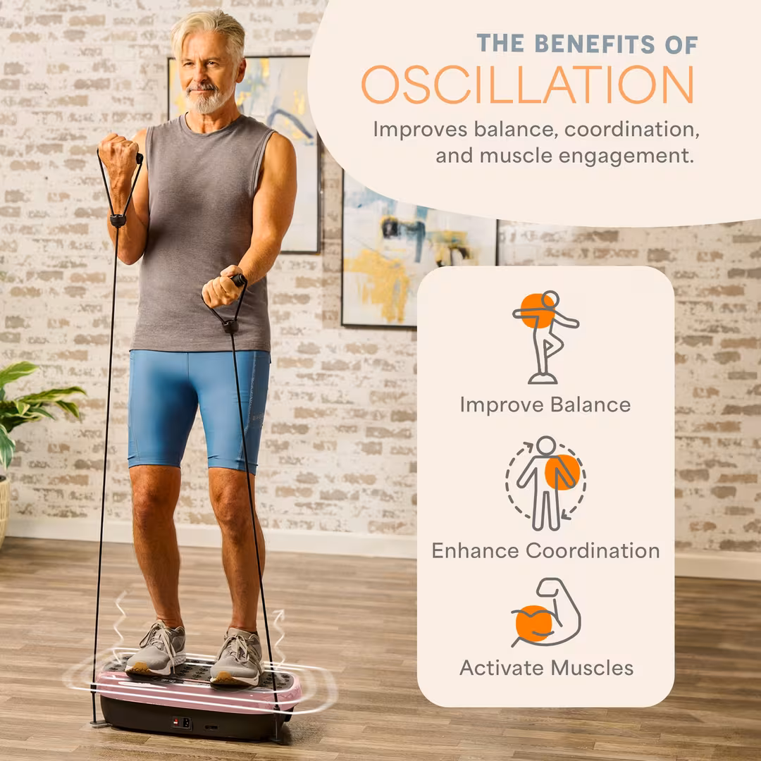 Lifepro  HexaPlate Lite Vibration Plate Exercise Machine