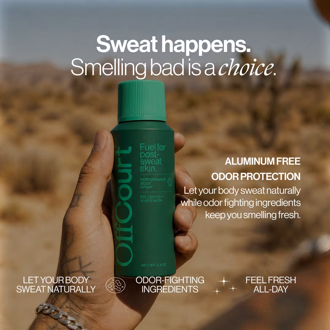 OffCourt  Fig Leaves + White Musk Body Spray Duo Pack