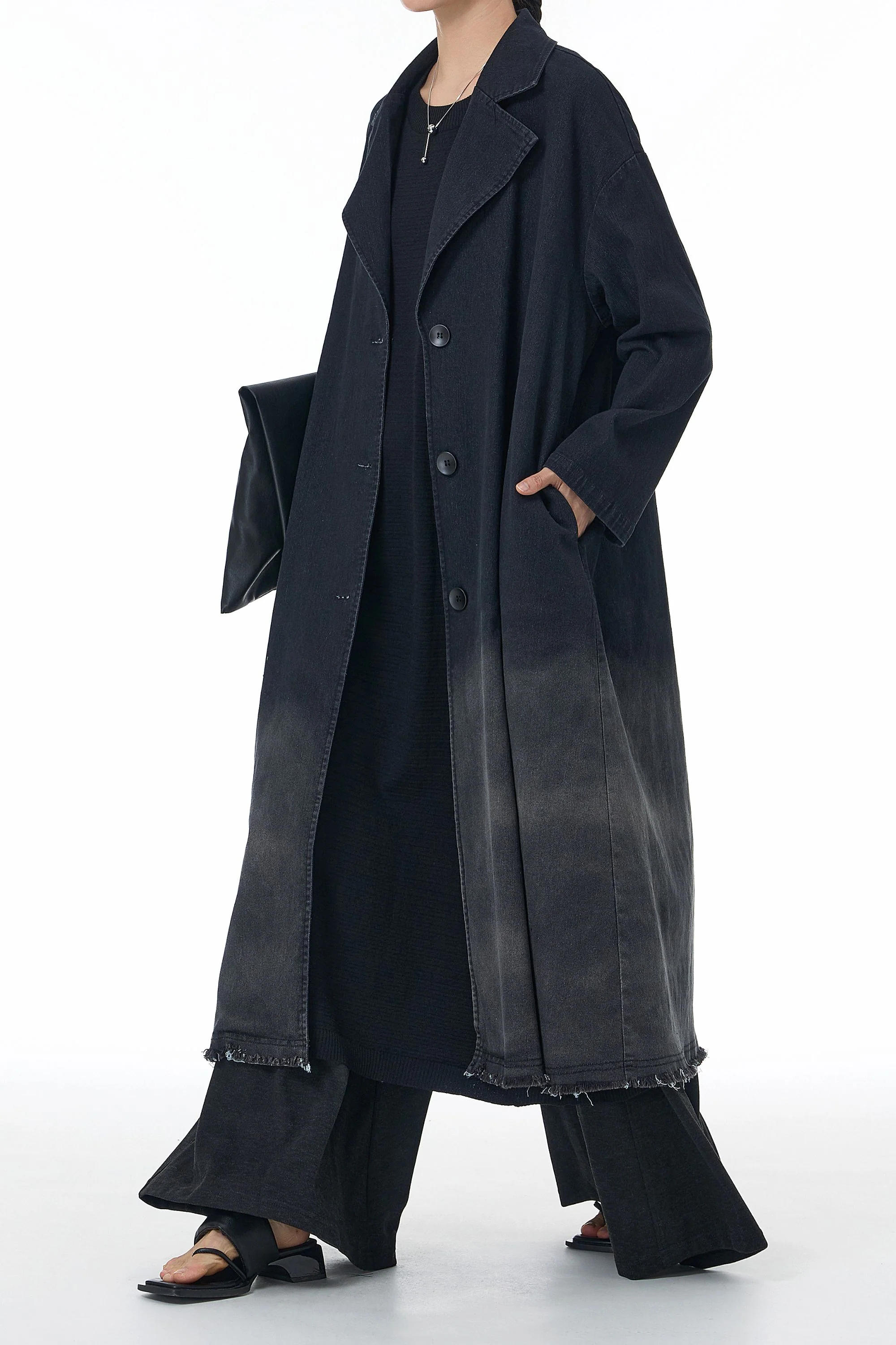 Carbon Drift Trench Coat