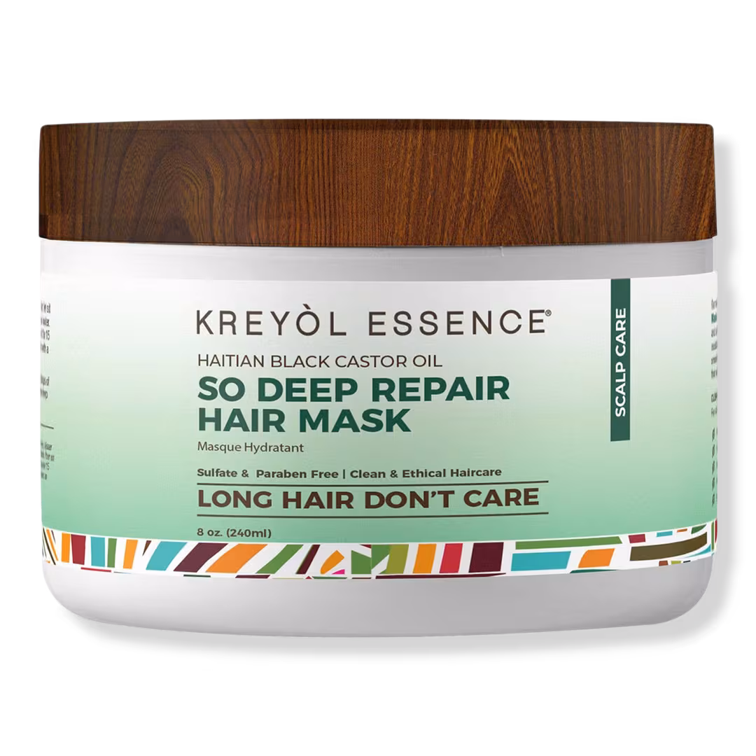 Kreyòl Essence  Haitian Black Castor Oil Deep Conditioning Hair Mask
