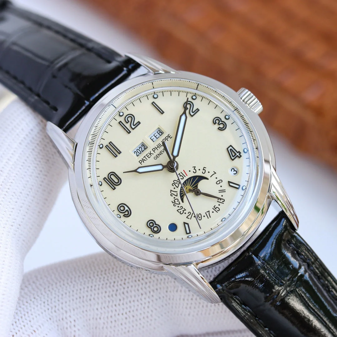 Patek Watch GRAND COMPLICATION PERPETUAL CALENDAR CREAM DIAL