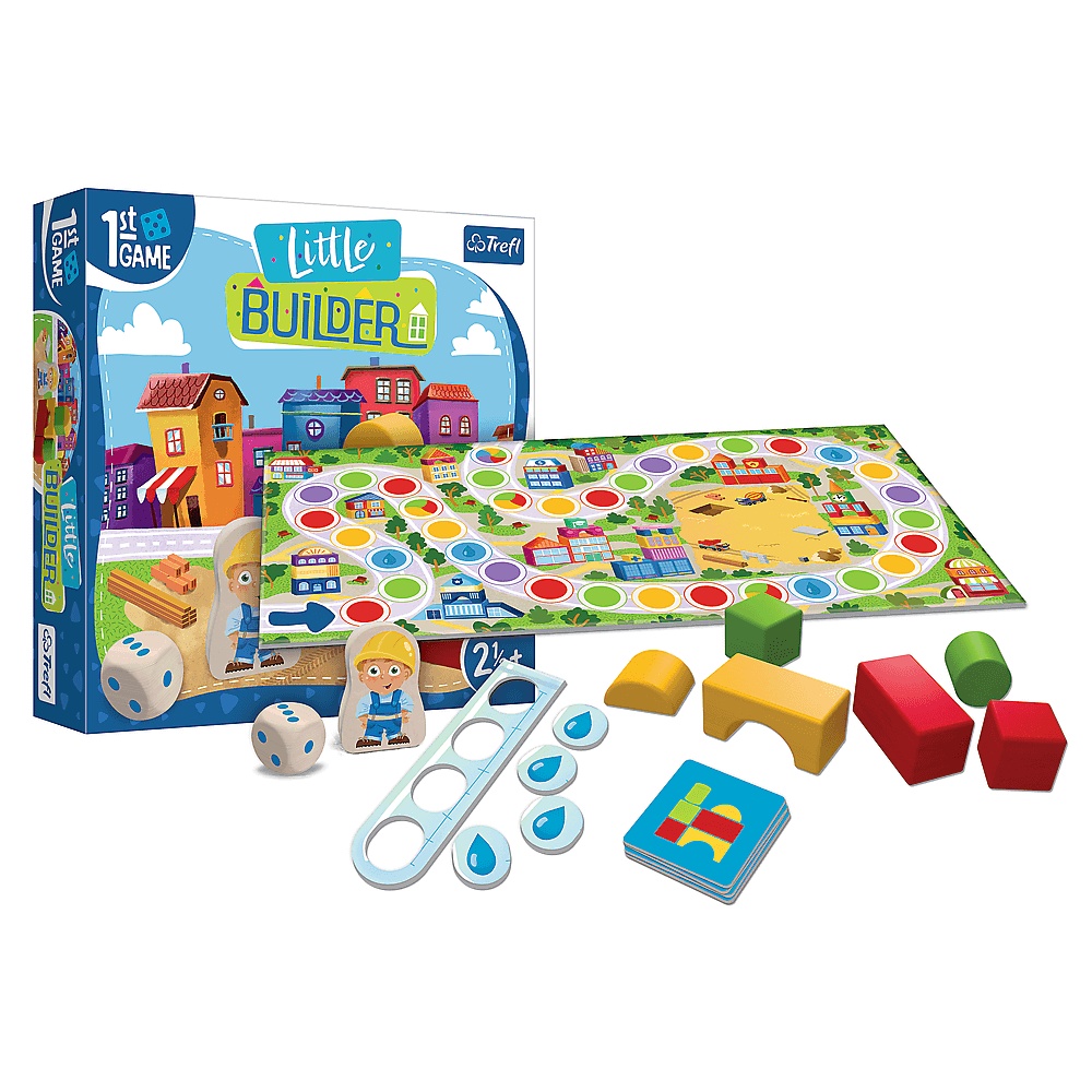 Pierwsza Gra Planszowa Little Builder