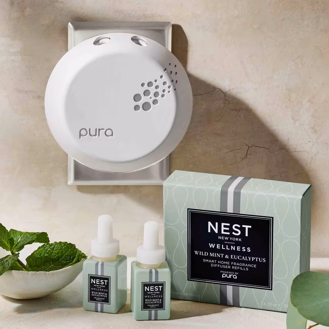 NEST New York  Wild Mint & Eucalyptus PURA Refill Duo