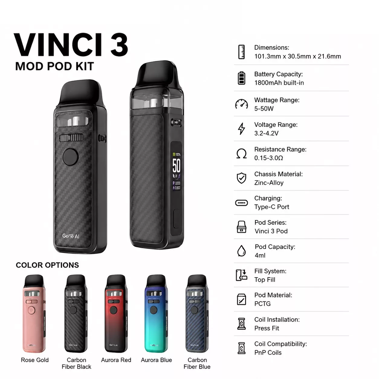 Vinci 3 (Random Color)