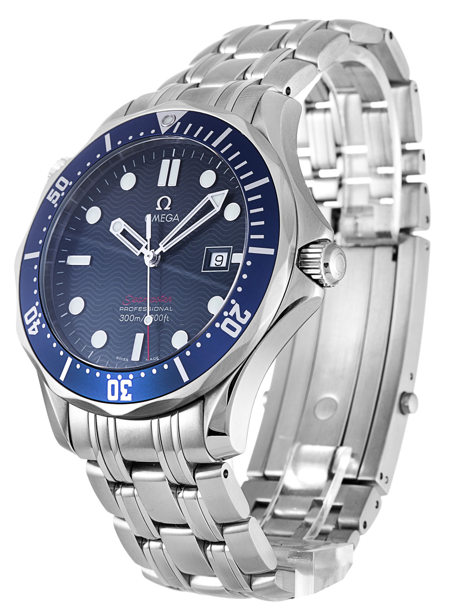Replica Omega Seamaster 300m Black Dial Stick Markers 2221.80.00 41MM