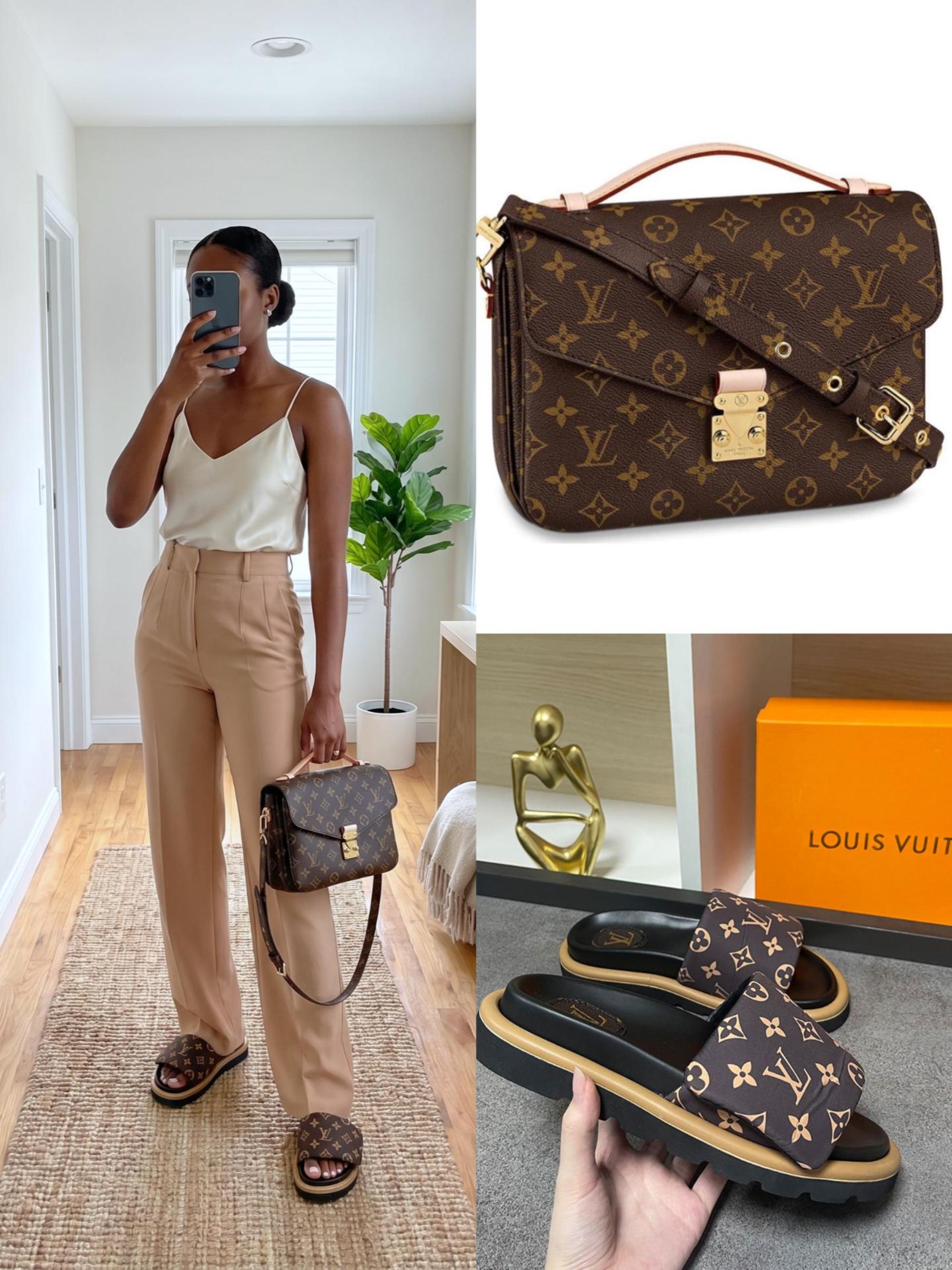LV Shoes & Bag Set