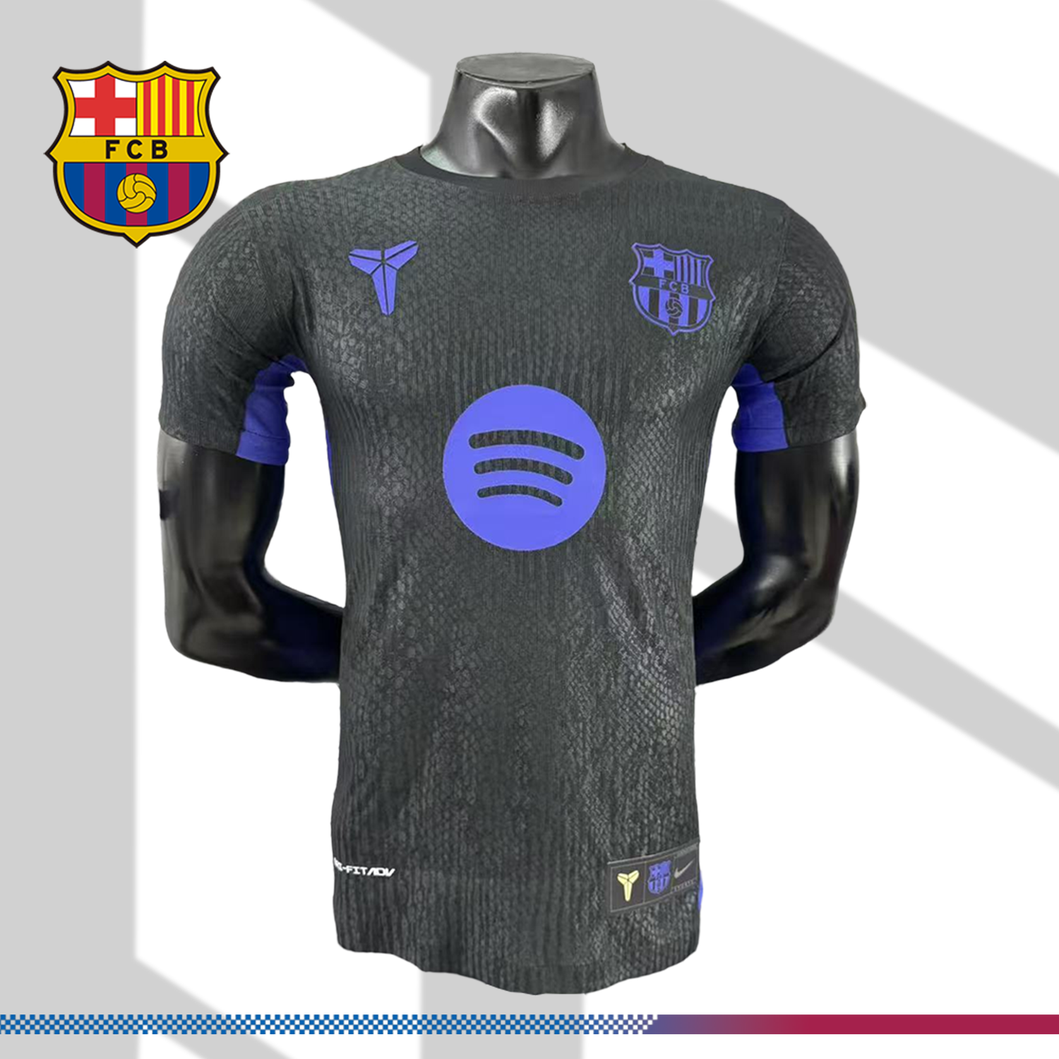 2025/2026 Barcelona Black Mamba co-branded model (Player Edition)