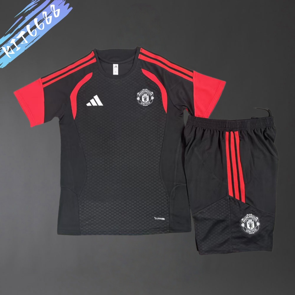 2026/2027 Manchester United red Short Sleeve Training Wear ( Adult kit Kids )