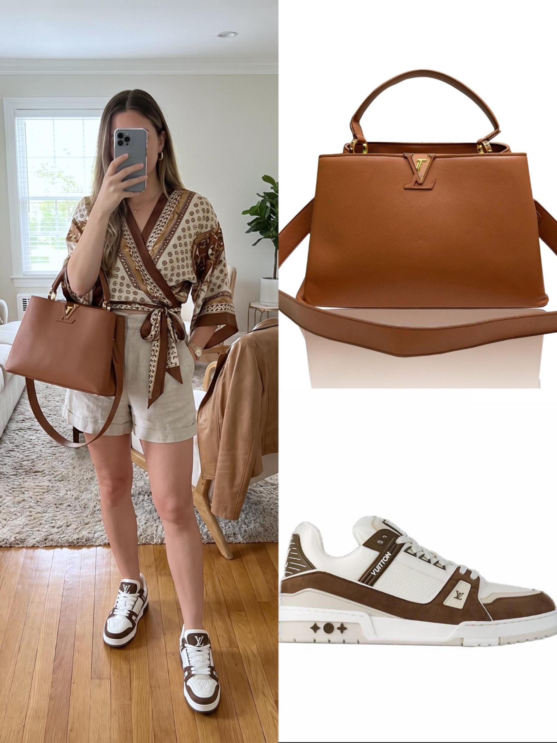 LV Shoes & Bag Set