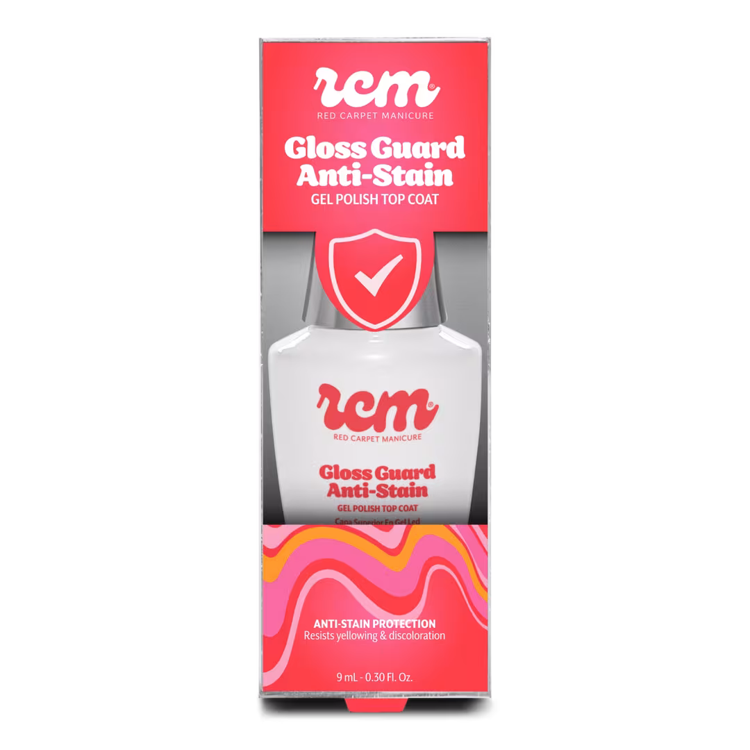 Red Carpet Manicure  Gloss Guard Anti-Stain LED Gel Polish Top Coat