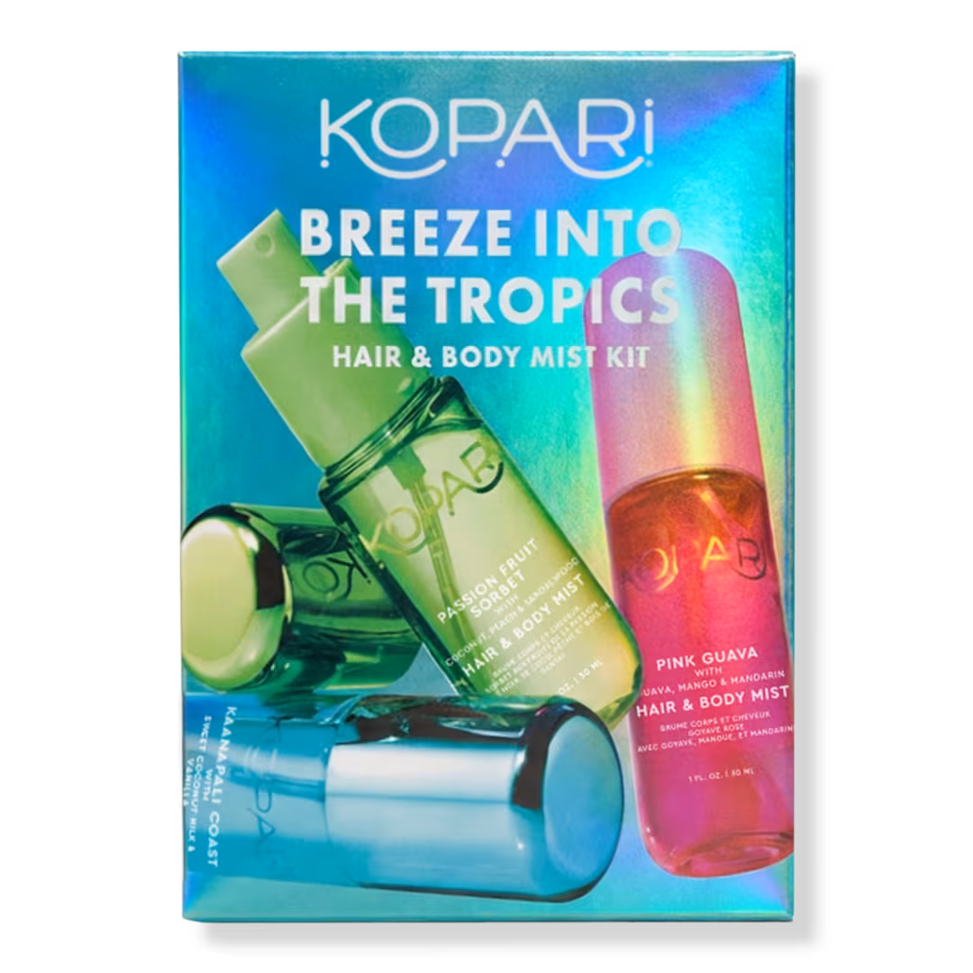 Kopari Beauty  Breeze Into The Tropics Hair & Body Mist Kit
