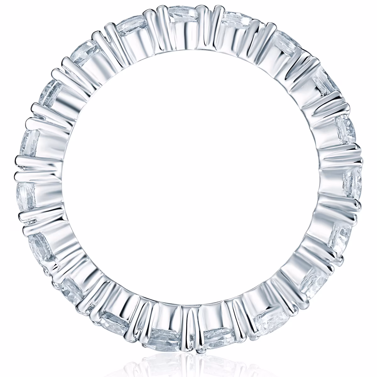 Ring Sterling Silber Zirkonia in Silber