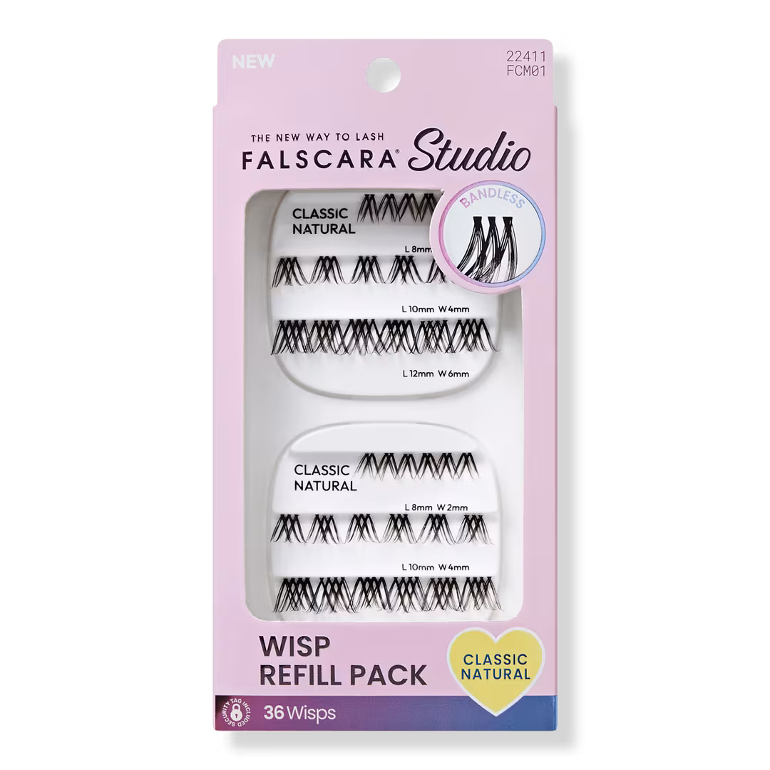 Kiss  Falscara Studio Classic Natural Wisp Refill Pack