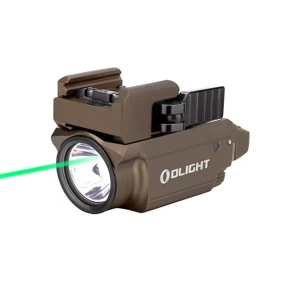 Olight Baldr Mini Tactical Light 600 Lumens & Green Laser Combo Rechargeable Flashllight