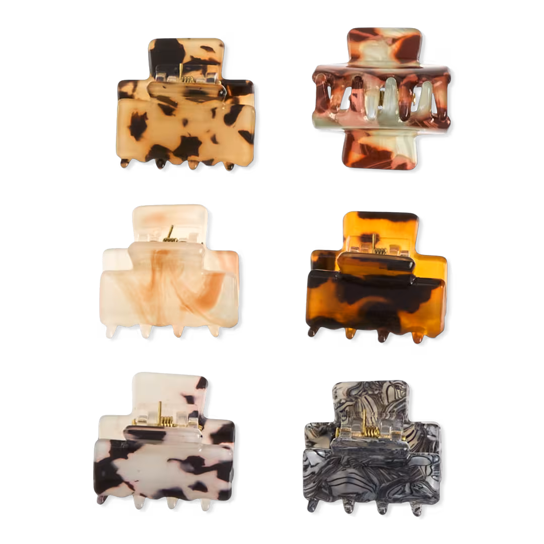 Conair Accessories  Mini Acrylic Claw Clips