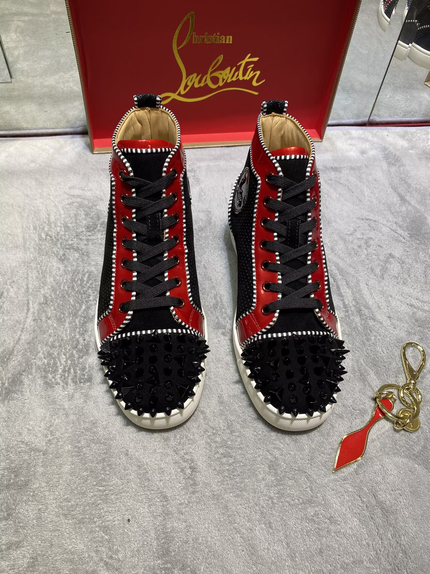 Christian Louboutin Red bottom High-Top - CCSHOES