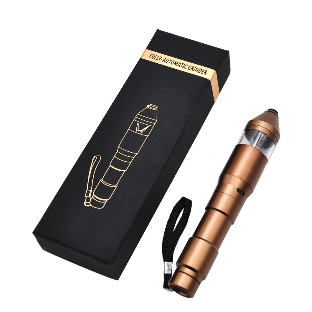 Electric Zinc Alloy Herb Grinder Pen