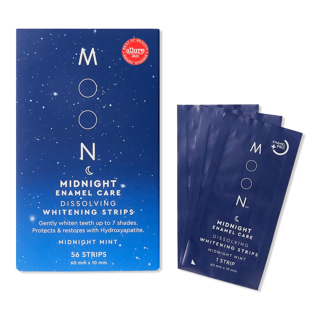 Moon  Midnight Enamel Care Teeth Whitening Strips