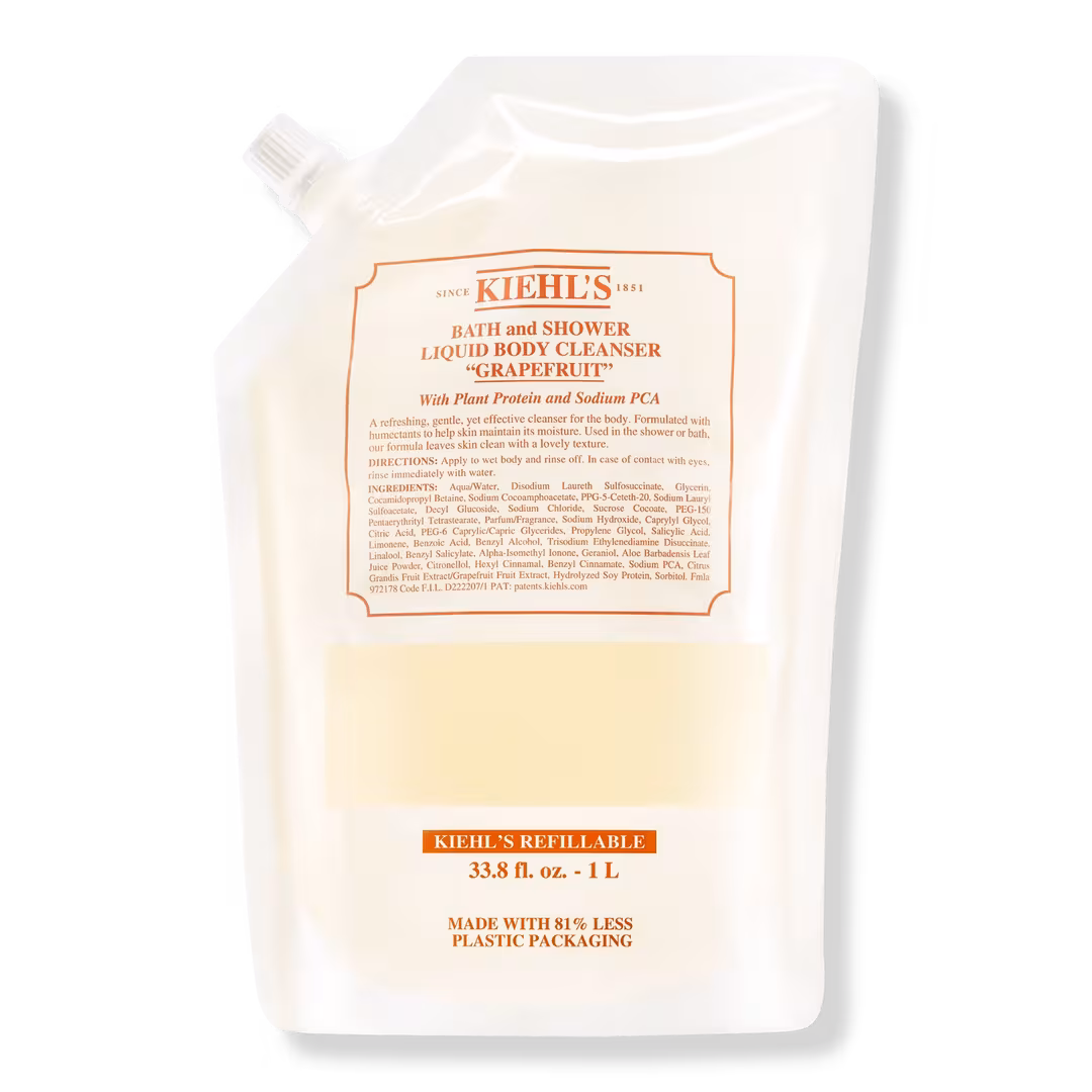 Kiehl's Since 1851  Bath and Shower Refillable Liquid Body Cleanser Refill