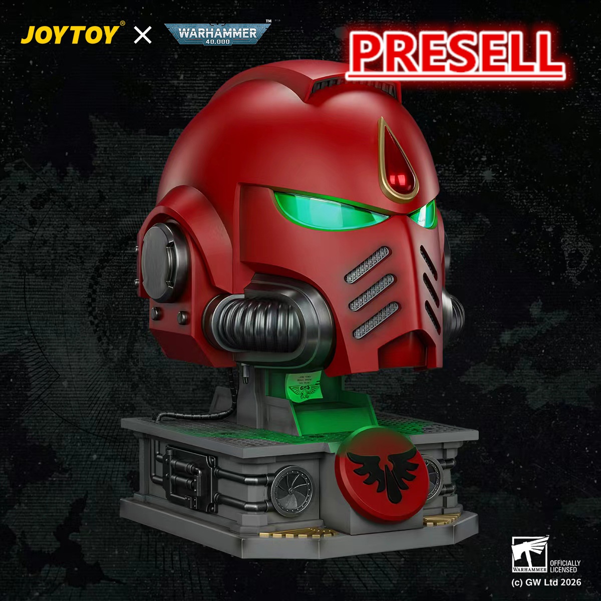 JOYTOY Warhammer 40K 1:1 Blood Angels MkX Helmet - JOYTOY WORLD