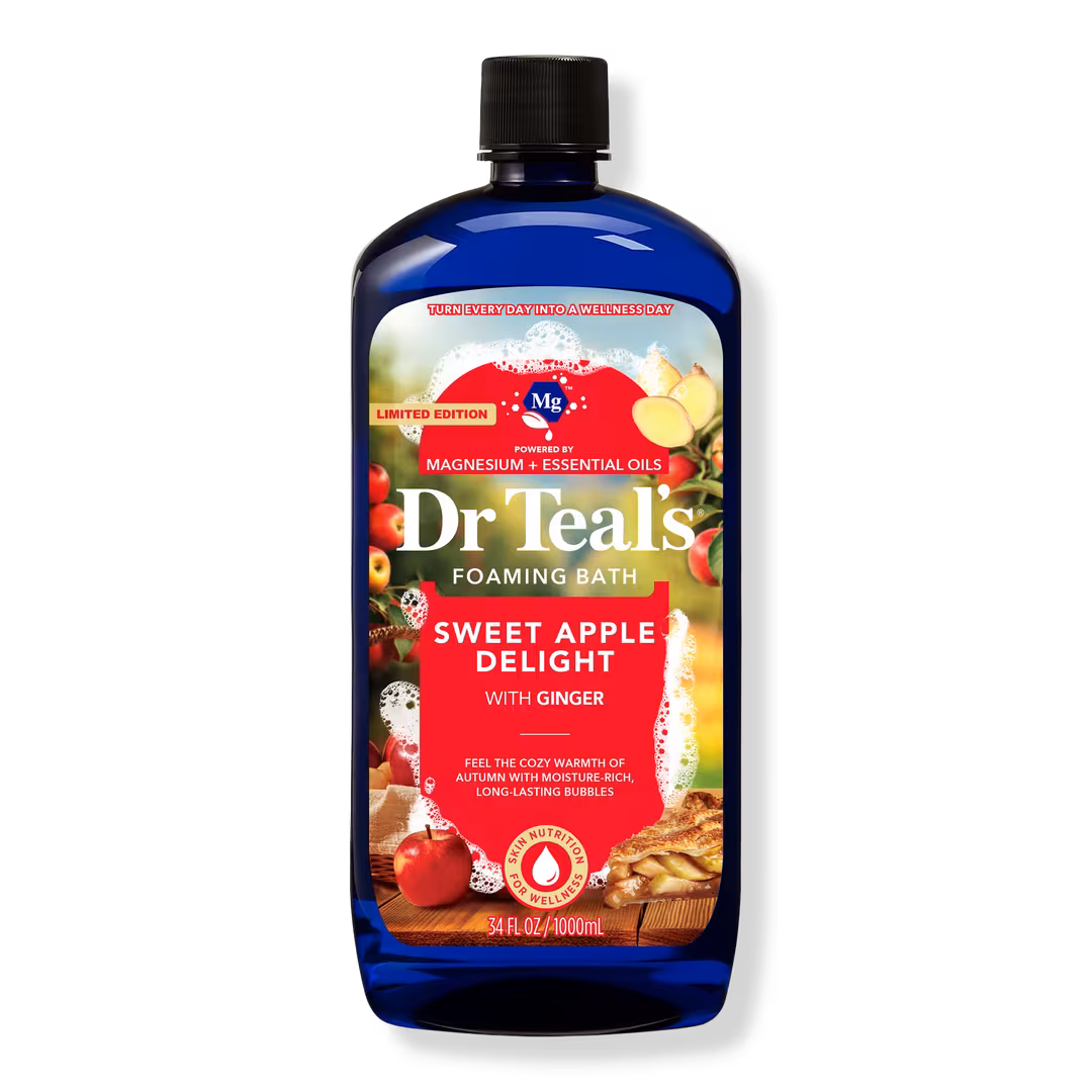 Dr Teal's  Sweet Apple Delight Foaming Bath with Pure Epsom Salt