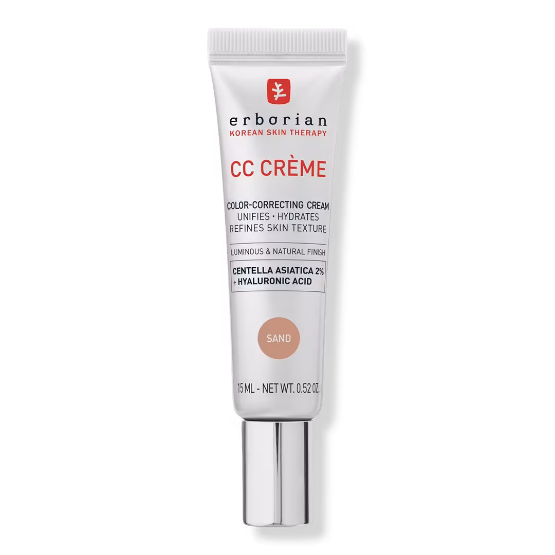Erborian  Travel Size CC Cream Color-Corrector with Korean 2% Centella Asiatica & Hyaluronic Acid