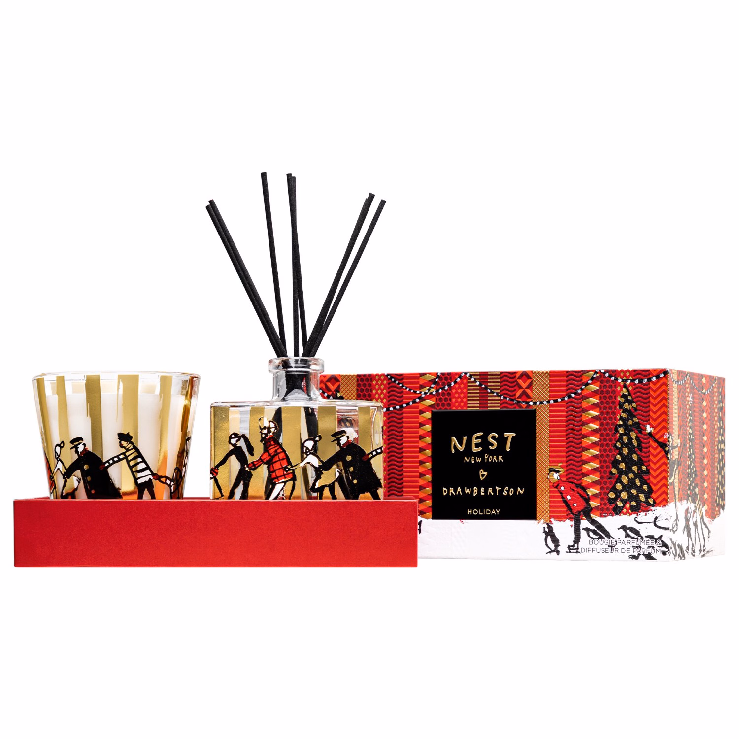 Classic Candle & Reed Diffuser Set