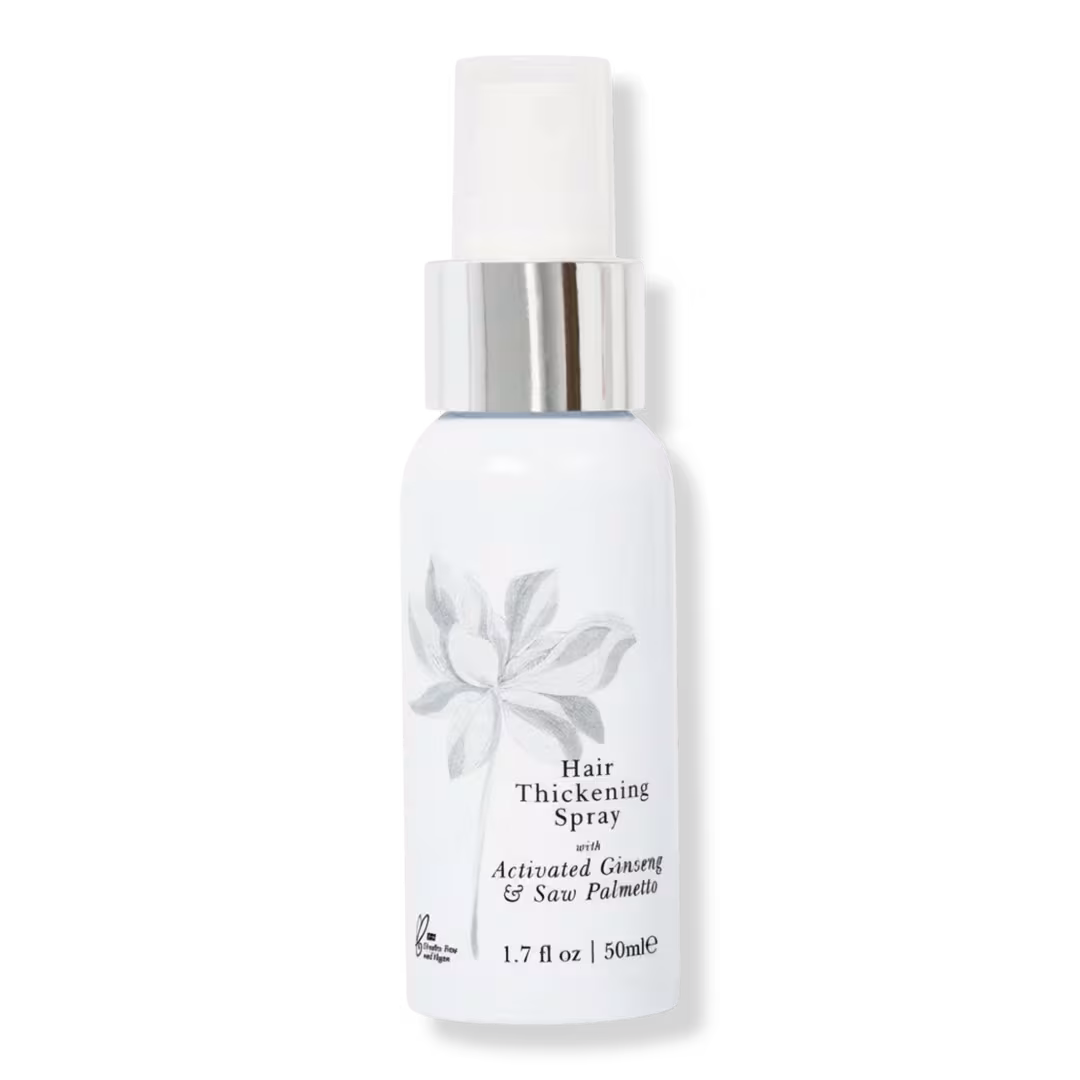 White Lotus Beauty  Hair Thickening Spray with Activated Ginseng & Saw Palmetto