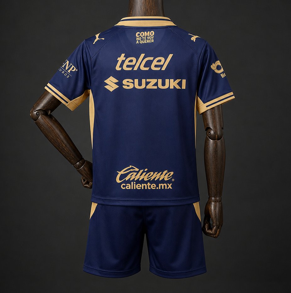 2026/2027 Pumas Home Football Shirt (Kids Kit)