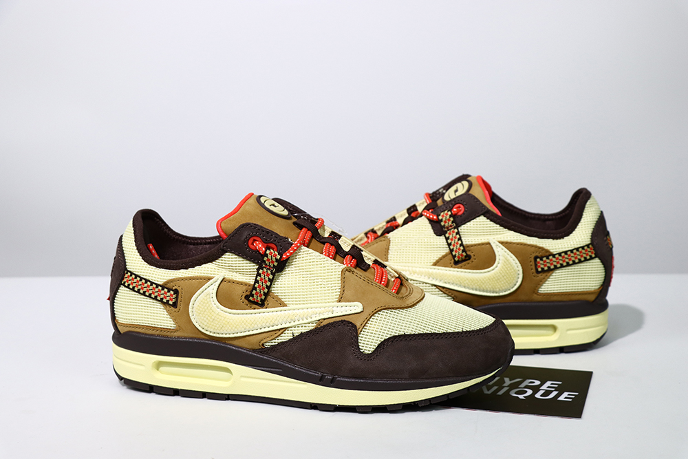 BEST QUALITY REPLICA TRAVIS SCOTT X AIR MAX 1 ‘BAROQUE BROWN’