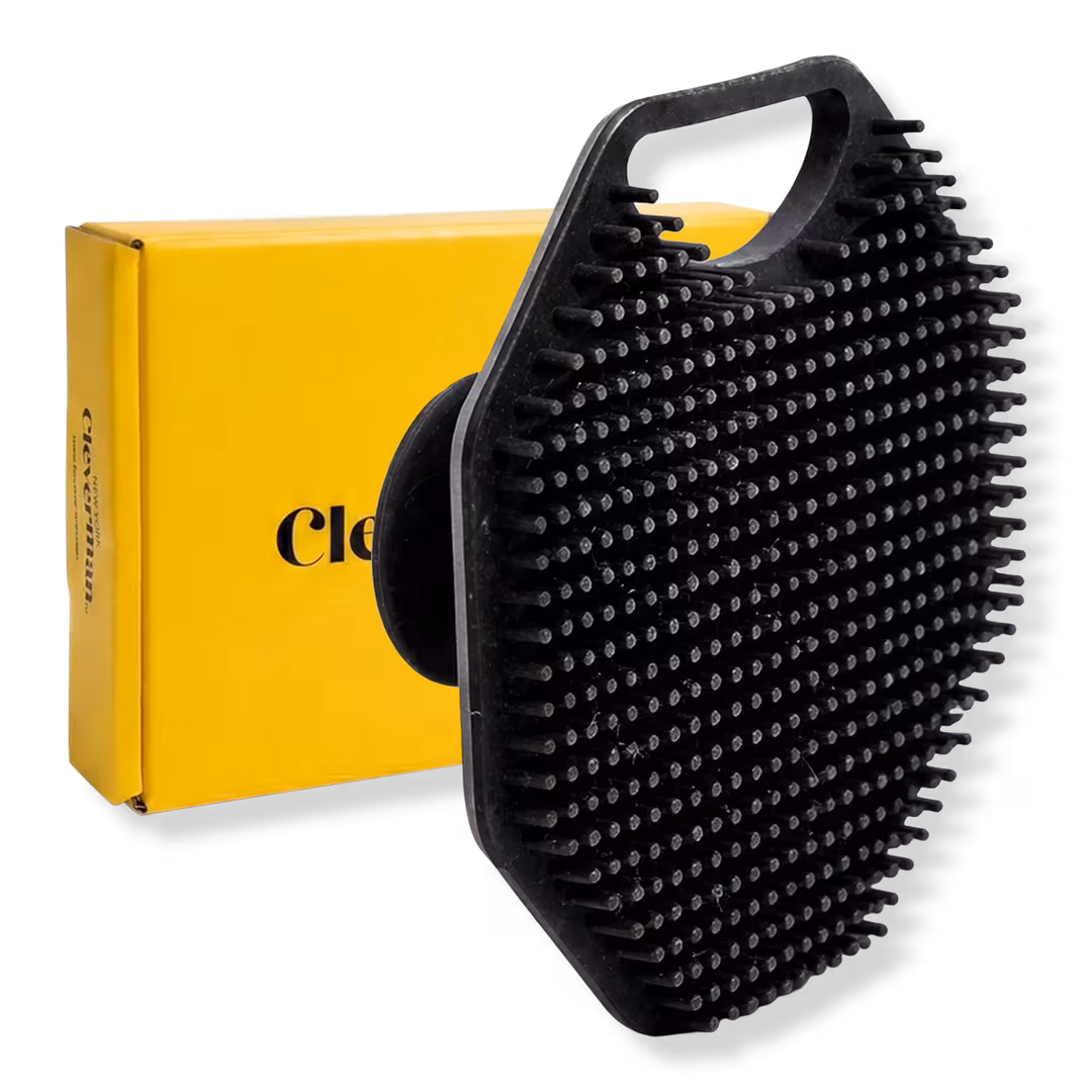 Cleverman  Men's Face Scrubber – Silicone Cleansing Brush & Soft Massager