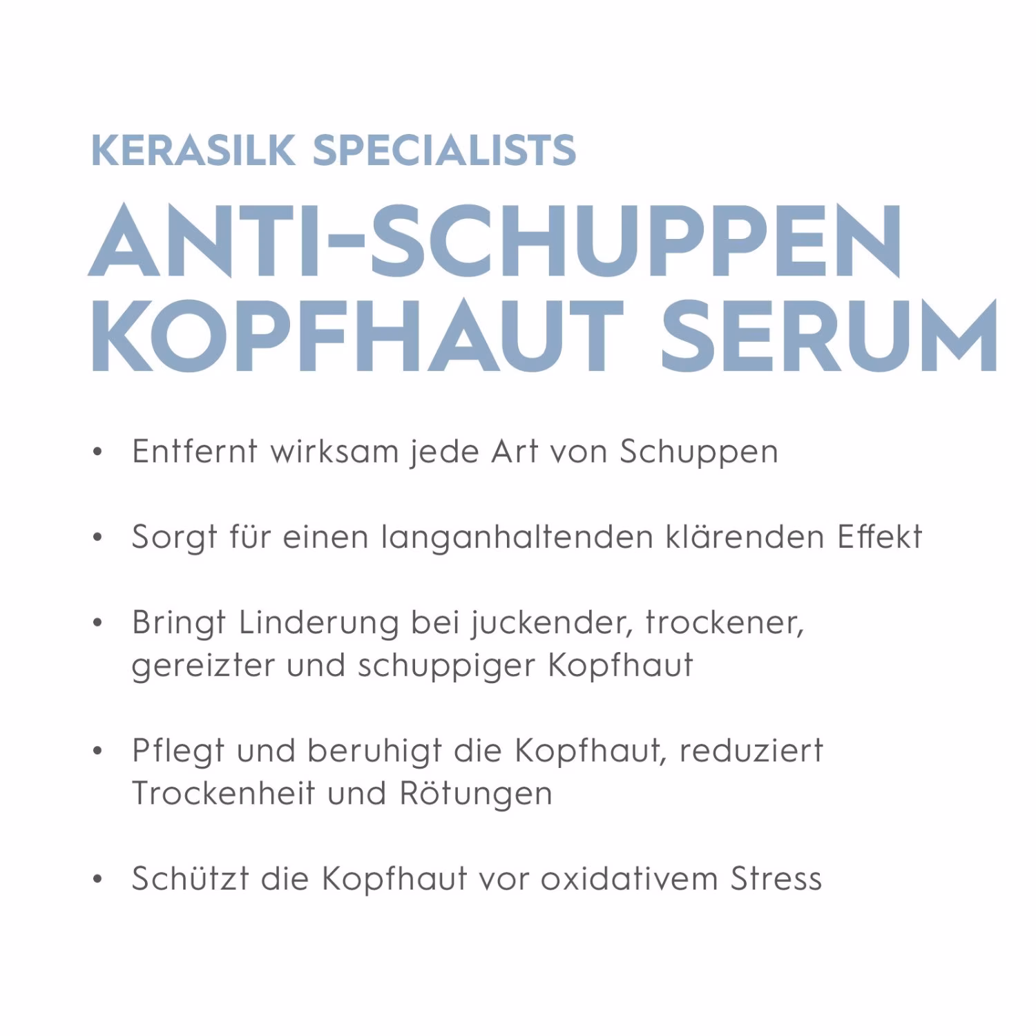 Anti-Schuppen Kopfhaut Serum