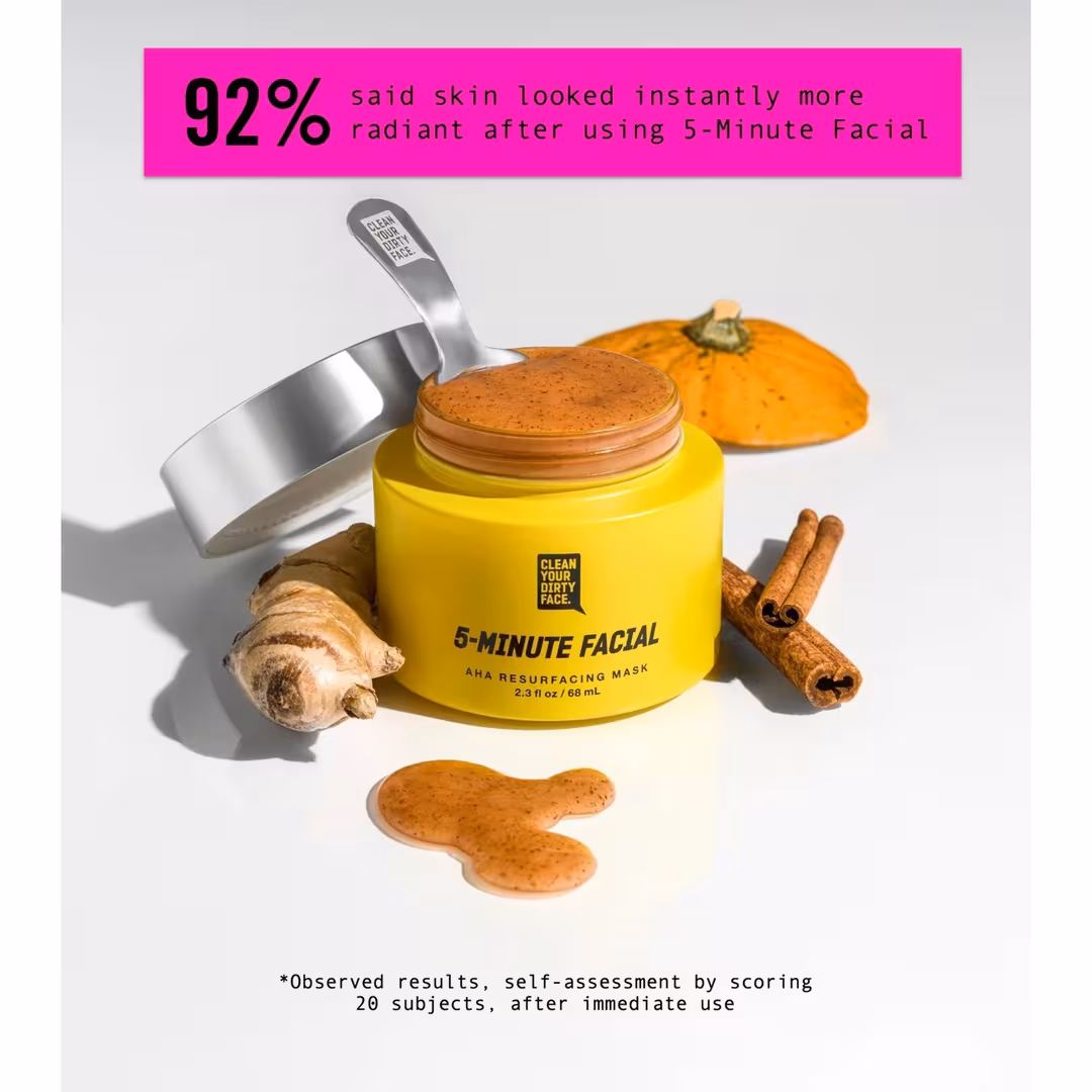 Clean Your Dirty Face  5-Minute Facial