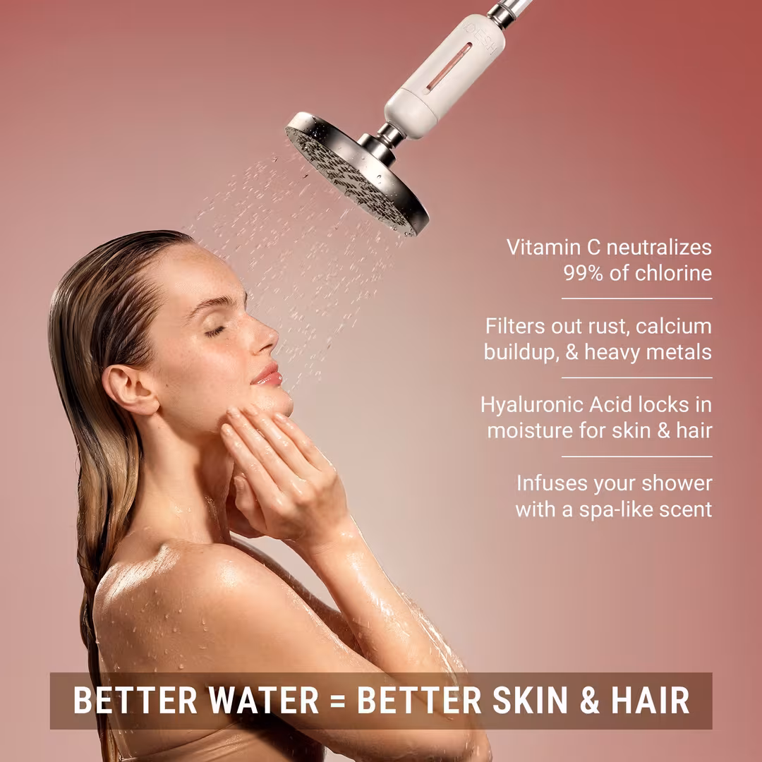 VOESH  Glow Shower Filter with Vitamin C & Hyaluronic Acid