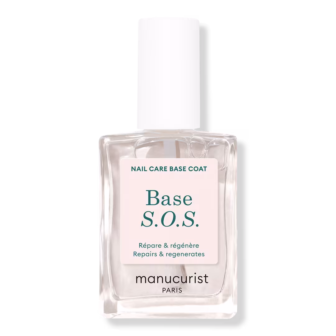 Manucurist  S.O.S. Base Coat Nail Polish, Nail Strengthener Treatment