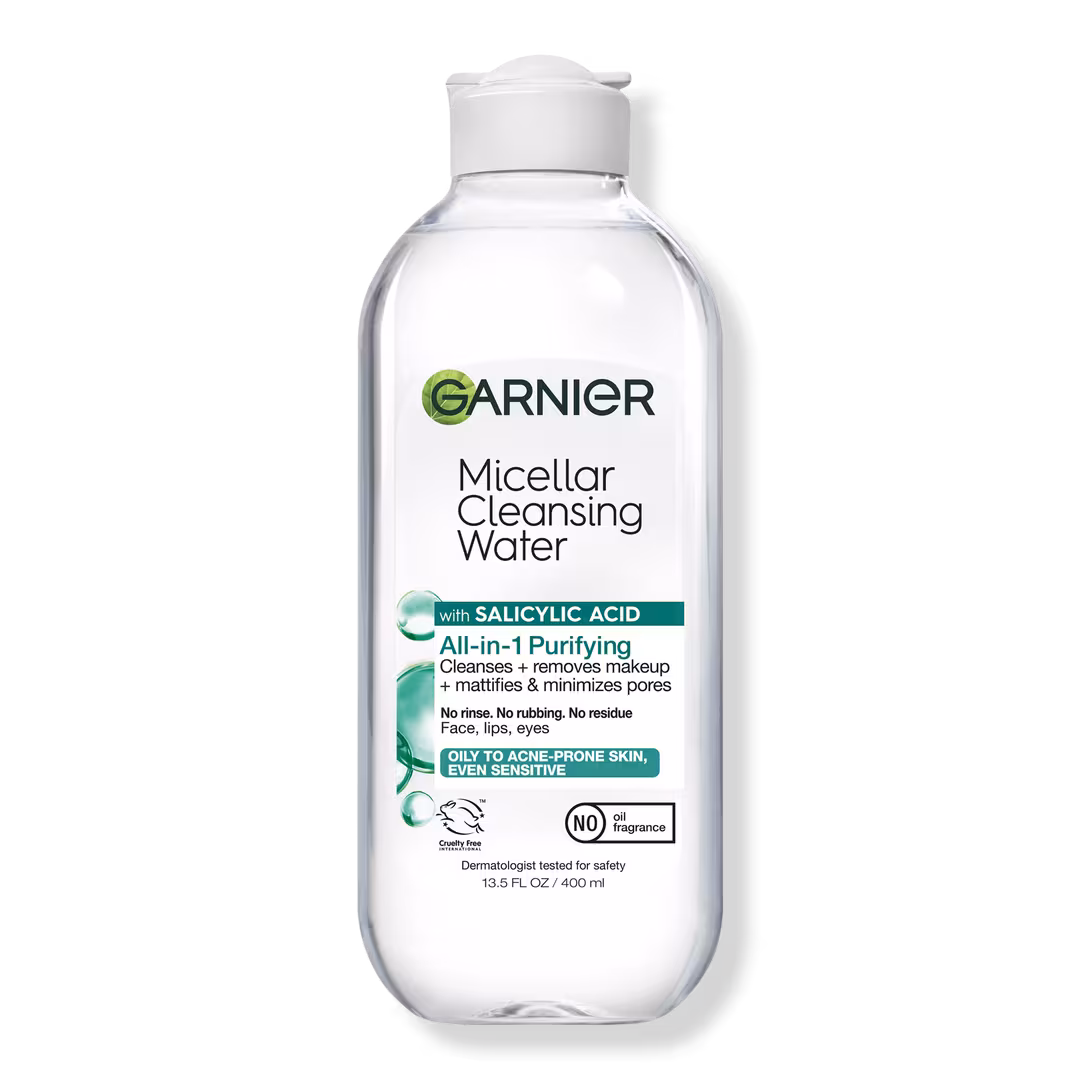 Garnier  SkinActive Micellar Cleansing Water and Makeup Remover with Salicylic Acid