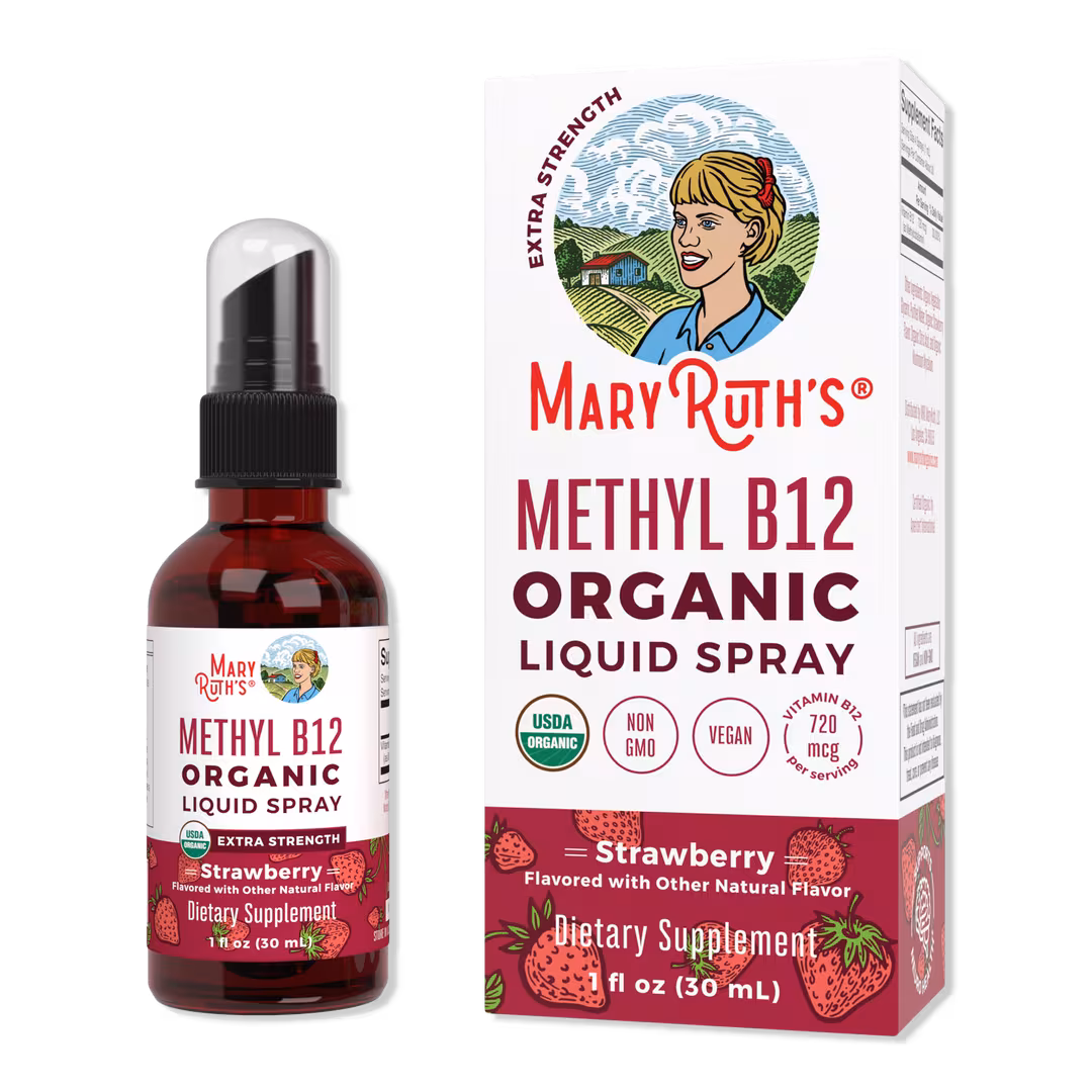 MaryRuth's  Organic Methyl B12 Spray Strawberry