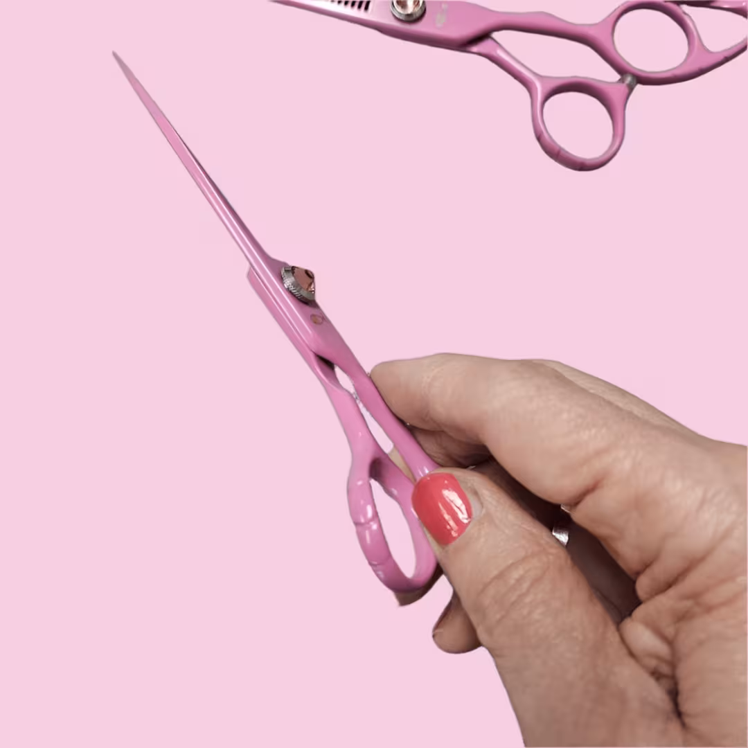 Bonika Shears  Cotton Candy Thinning Shears