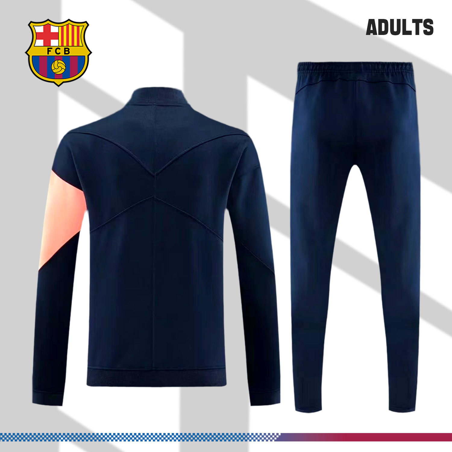 2025/2026 Barcelona Adult Full Zip Training Set (Adult Set)