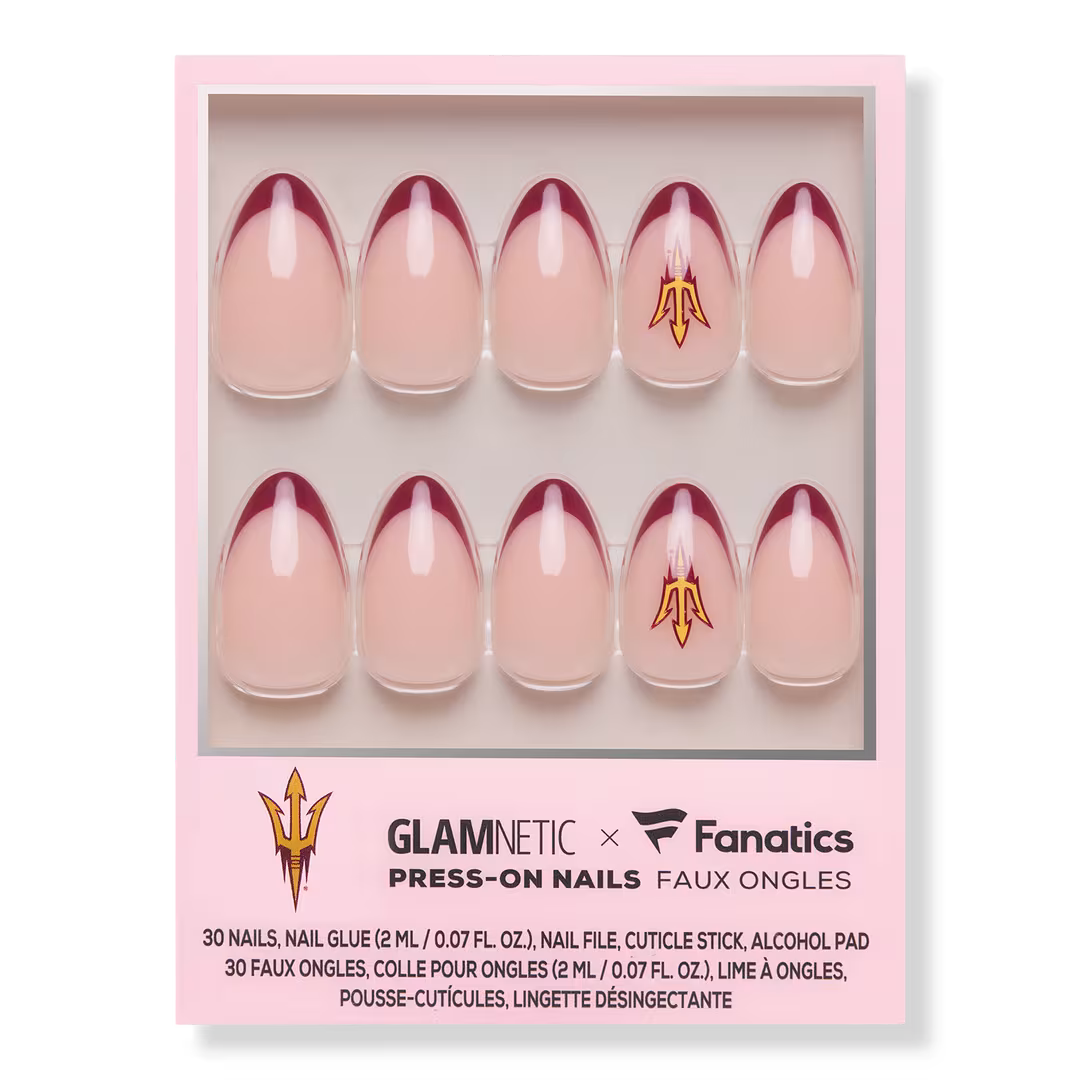 Glamnetic x Fanatics Nail  Arizona State Sun Devils Press-On Nails