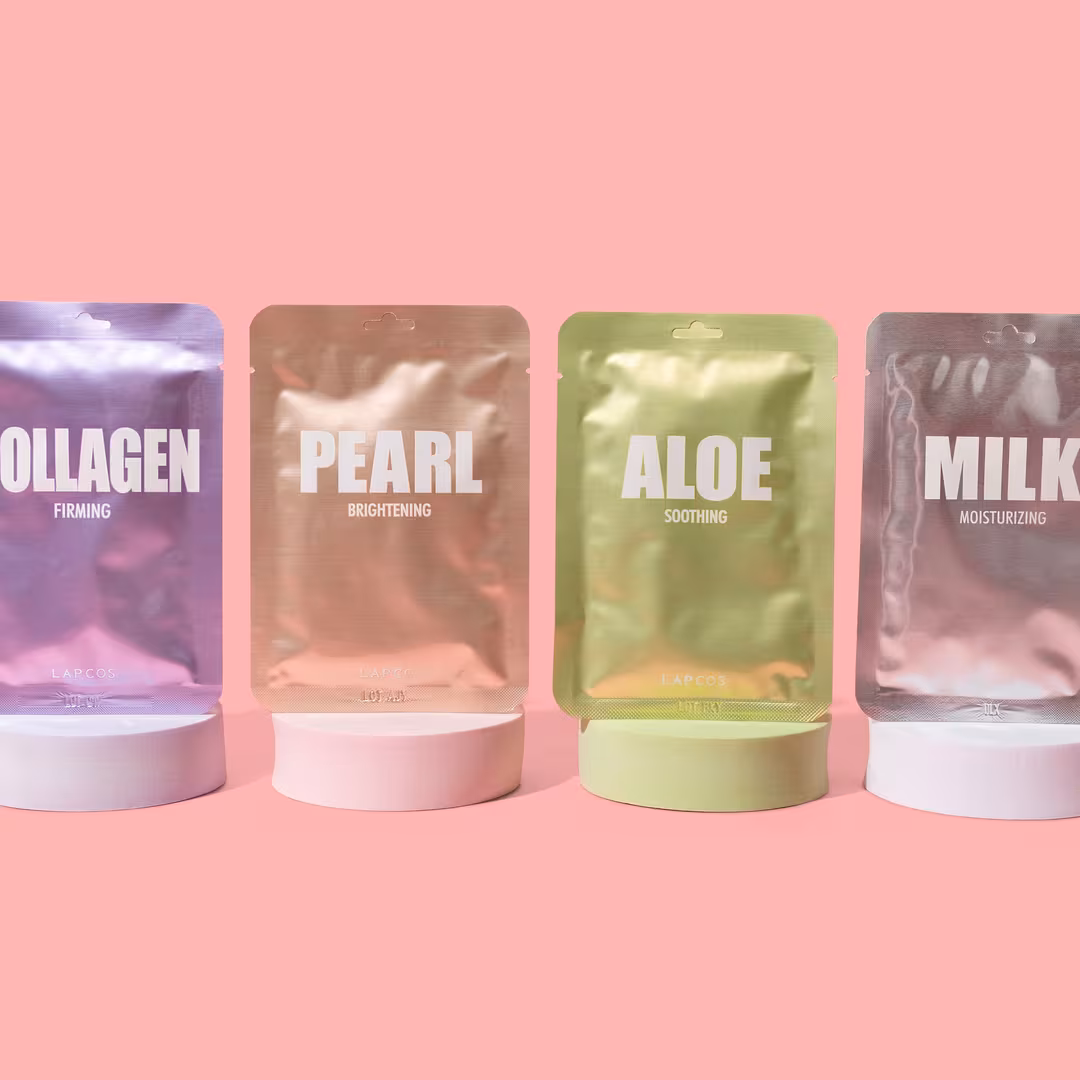 Lapcos  Daily Aloe Mask- 5-Pack