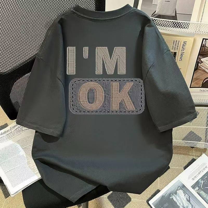2026 Men's solid color long Fashionable round-neck sweatshirt