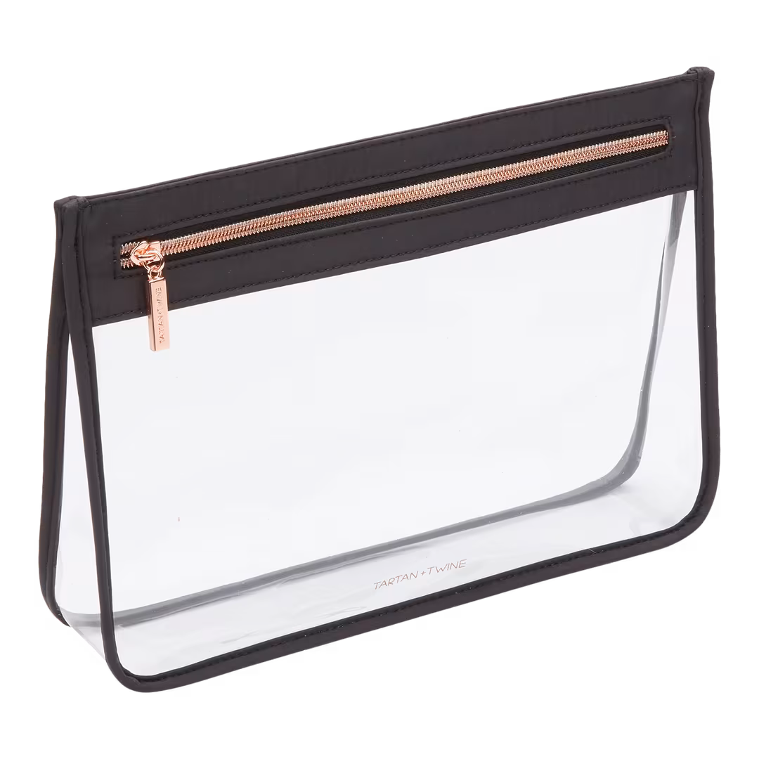 Tartan + Twine  Basics Clear Clutch