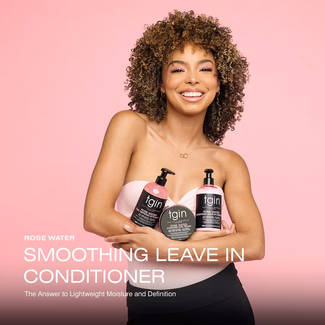 tgin  Rose Water Smoothing Leave In Conditioner