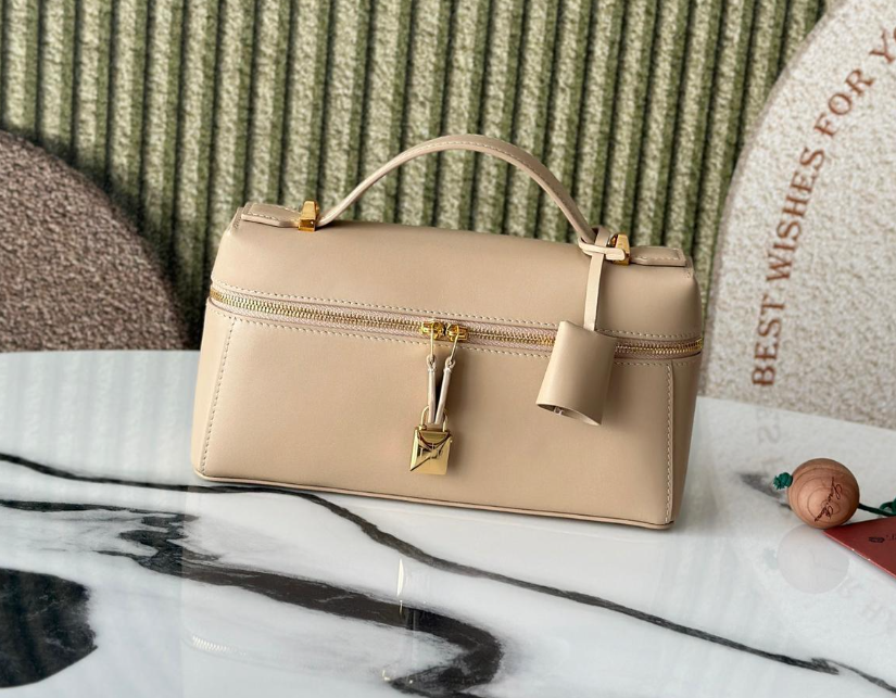Loro Piana white crossbody bag
