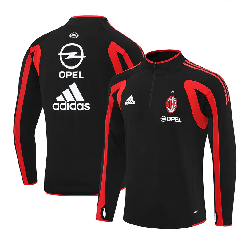 AC Milan Training Jacket Men 2005 2006 Black